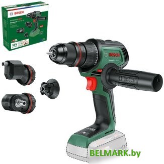 Дрель-шуруповерт Bosch AdvancedDrill 18V-80 QuickSnap 06039E2003 (без АКБ, набор сменных патронов) - фото