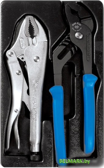 Клещи переставные King Tony 9-40102GP (2 пр.) - фото