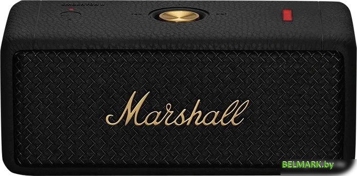 Беспроводная колонка Marshall Emberton II (черный/латунь) - фото