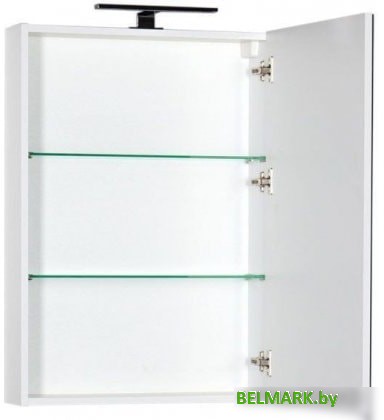 Aquanet Шкаф с зеркалом Алвита 60 00183994 (белый) - фото2