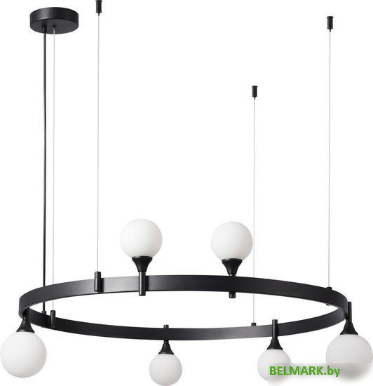 Подвесная люстра Kinklight Бьянки 07808-6.19 (черный) - фото