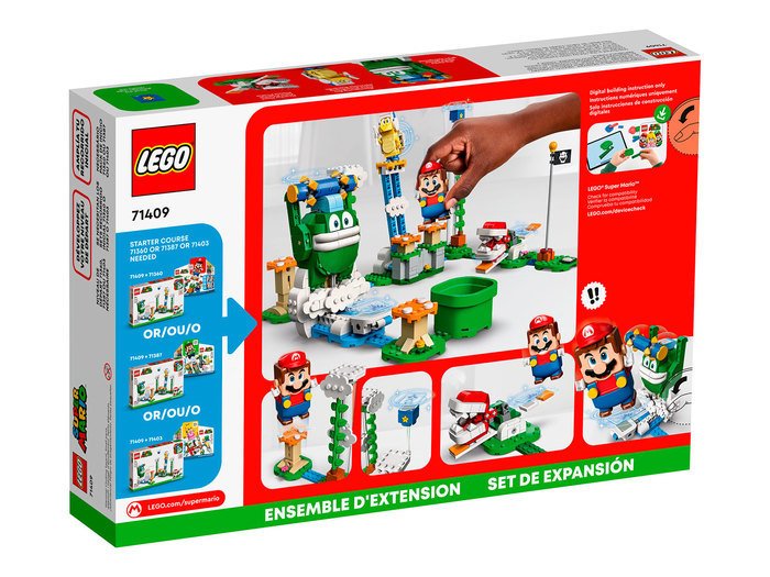 Конструктор LEGO Super Mario 71409 Дополнительный набор Испытание Огромного Спайка в облаках - фото2