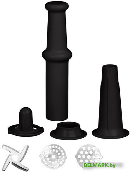 Мясорубка Аксинья КС-2003 (бордовый/черный) - фото2