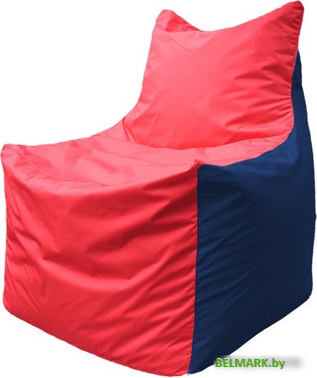 Кресло-мешок Flagman Фокс Ф2.1-234 (красный/синий) - фото