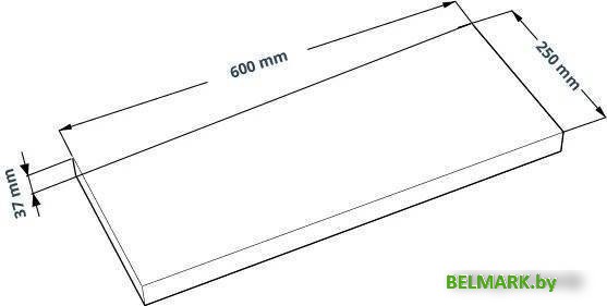 Полка Mio Tesoro Фора 1.6 (белый) - фото2