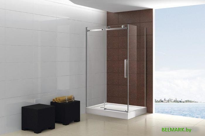 Душевой уголок Cezares STYLUS-O-M-AH-1-120/80-C-Cr - фото