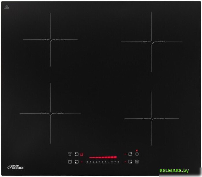 Варочная панель GrandGermes HCI-60BK-BX - фото
