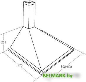 Кухонная вытяжка Akpo Elegant Turbo 50 WK-5 (белый) - фото2