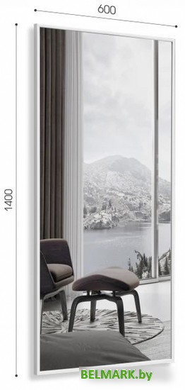 Зеркало Алмаз-Люкс М-437 140x60 - фото2