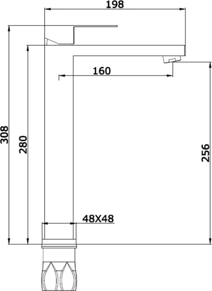 Смеситель Vieir V363512-S - фото2