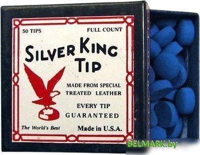 Наклейка для кия Tweeten Silver King 45.032.13.3-50 (50 шт) - фото