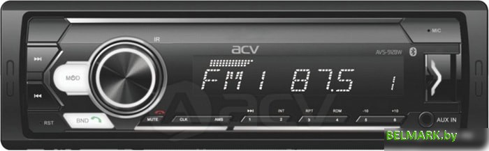 USB-магнитола ACV AVS-912BW - фото