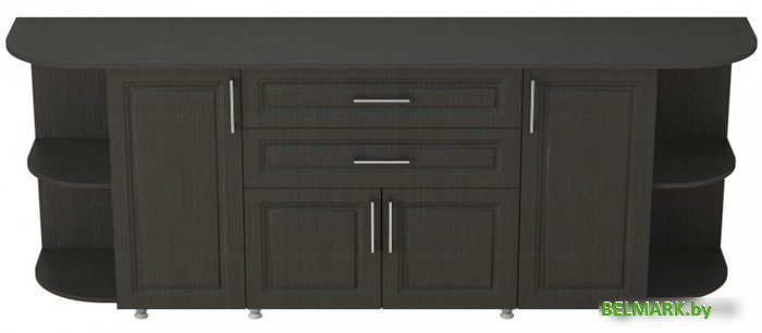 Комод Премиум Валенсия №4 (венге шелк) - фото