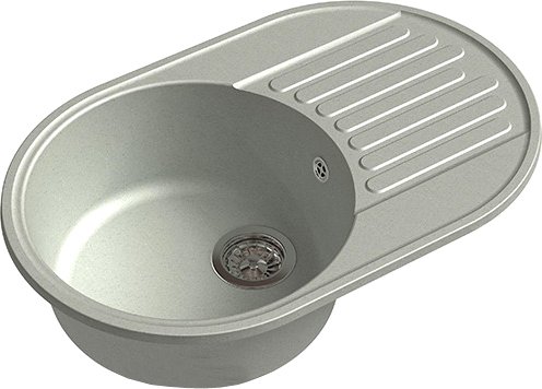 Кухонная мойка GranFest QUARZ Z-18 (серый) - фото