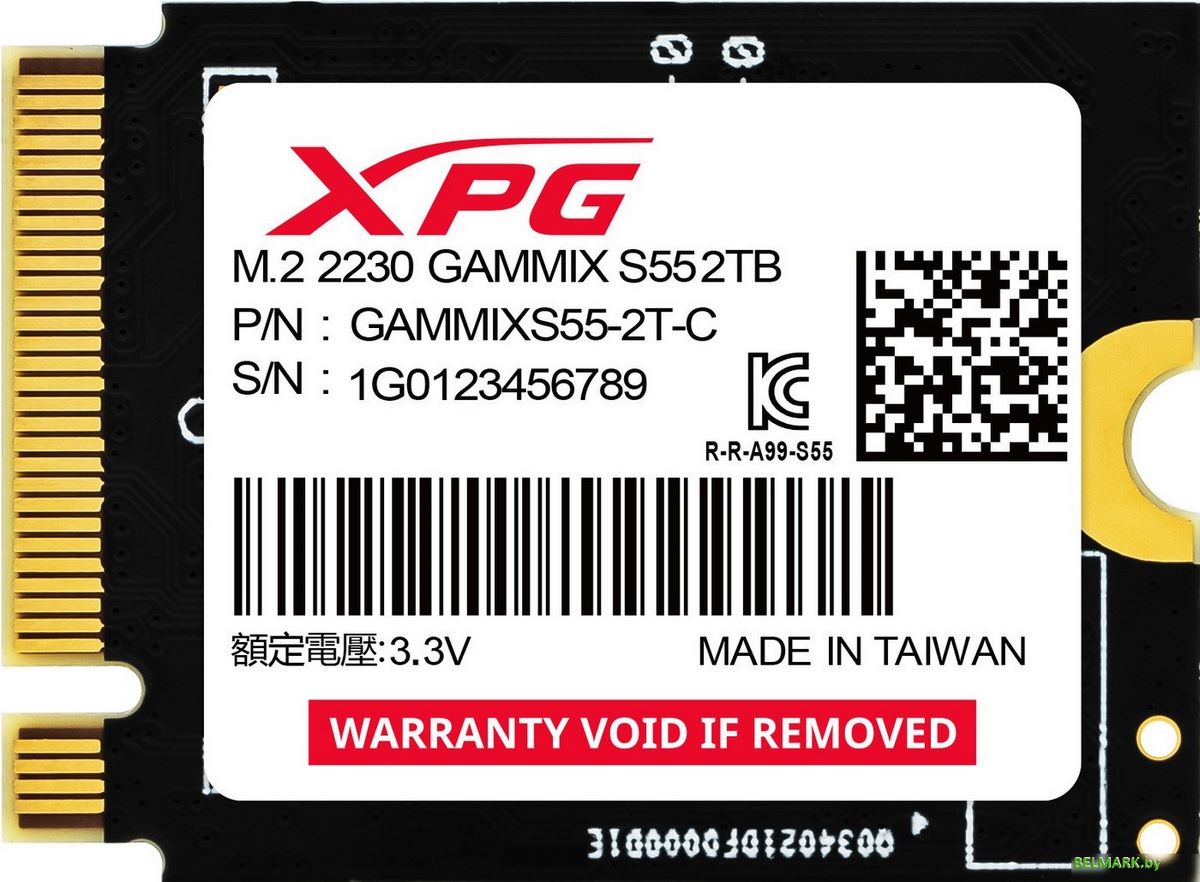 SSD ADATA XPG Gammix S55 2TB SGAMMIXS55-2T-C - фото