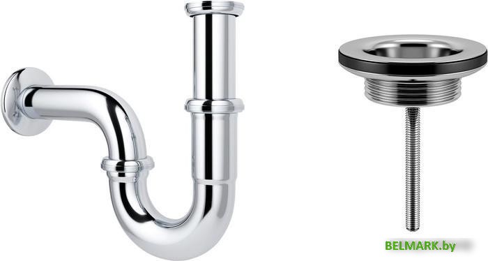 Сифон Wellsee Drainage System 182102005 (сифон, выпуск, хром) - фото