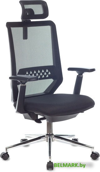 Кресло Бюрократ MC-612N-H/B/418B (черный) - фото