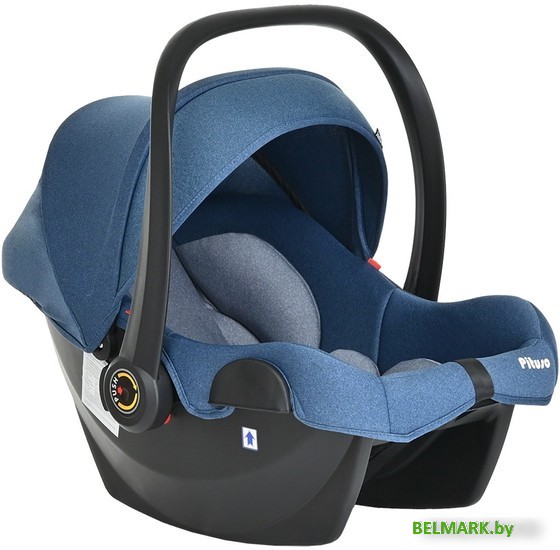 Детское автокресло Pituso Santiso R201 (джинс/светло-серый) - фото