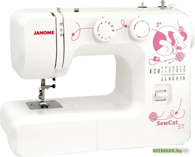 Электромеханическая швейная машина Janome SewCat 57 - фото
