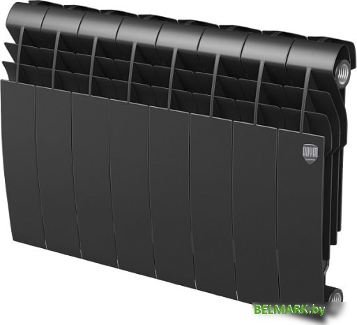 Биметаллический радиатор Royal Thermo BiLiner 350 Noir Sable (8 секций) - фото