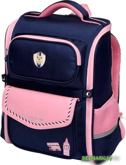 Школьный рюкзак Sun Eight SE-2874 (темно-синий/розовый) - фото2