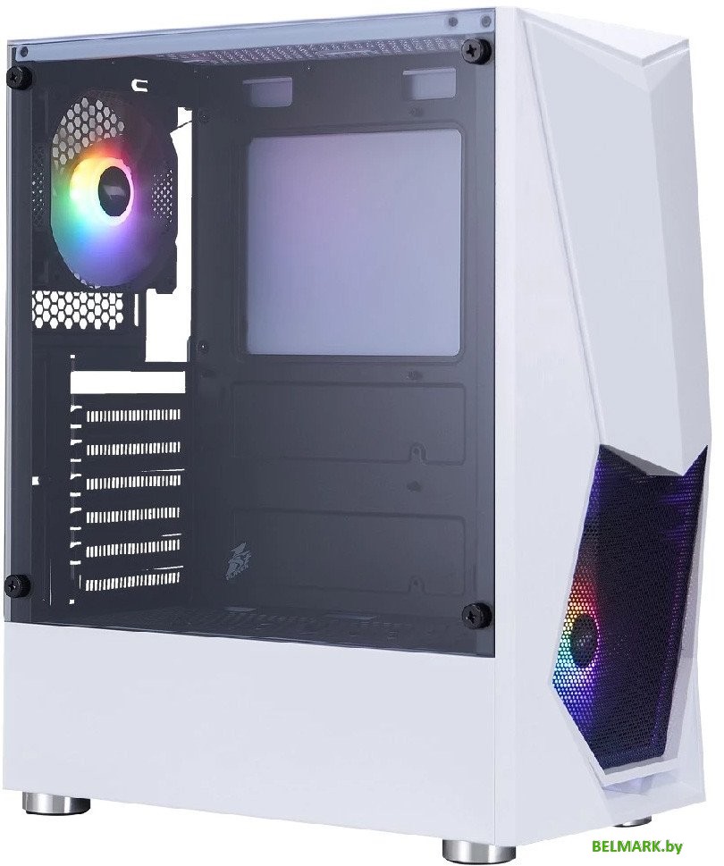 Корпус 1stPlayer DK D3 FRGB (белый) - фото