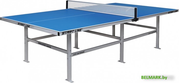 Теннисный стол Start Line City Outdoor 60-710 (с сеткой, синий) - фото