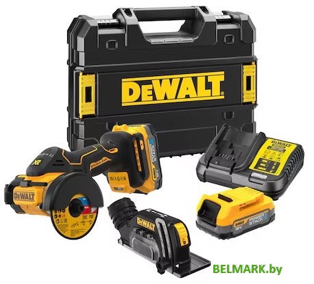 Монтажная (отрезная) пила DeWalt DCS438E2T (с 2-мя АКБ, кейс) - фото