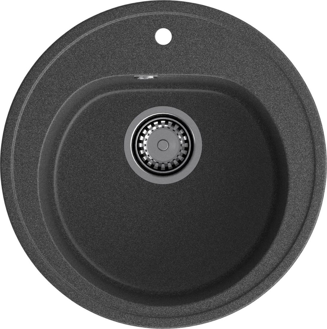 Кухонная мойка GranFest Rondo 510 (графит) - фото