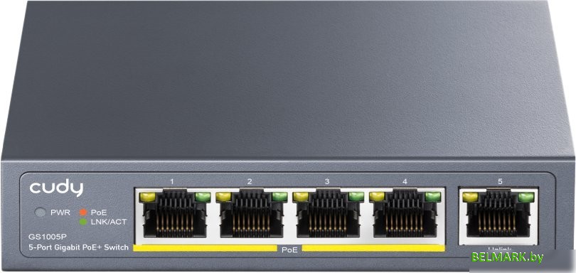 Неуправляемый коммутатор Cudy GS1005P 1.0 - фото