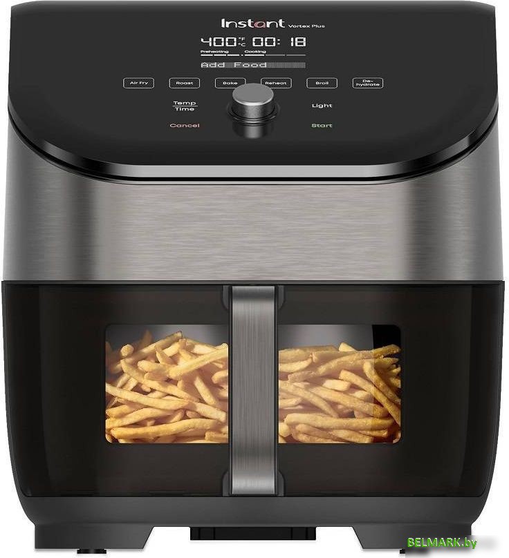Аэрофритюрница Instant Vortex Plus ClearCook (серебристый/черный) - фото