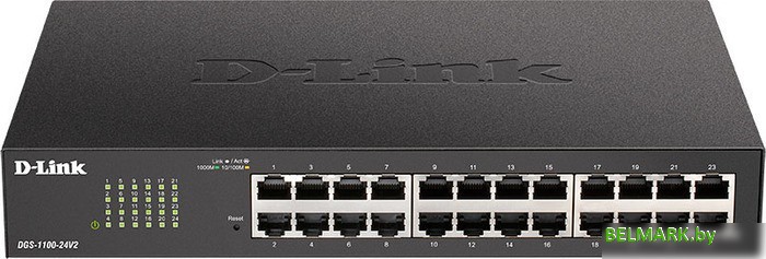 Настраиваемый коммутатор D-Link DGS-1100-24V2/A2A - фото