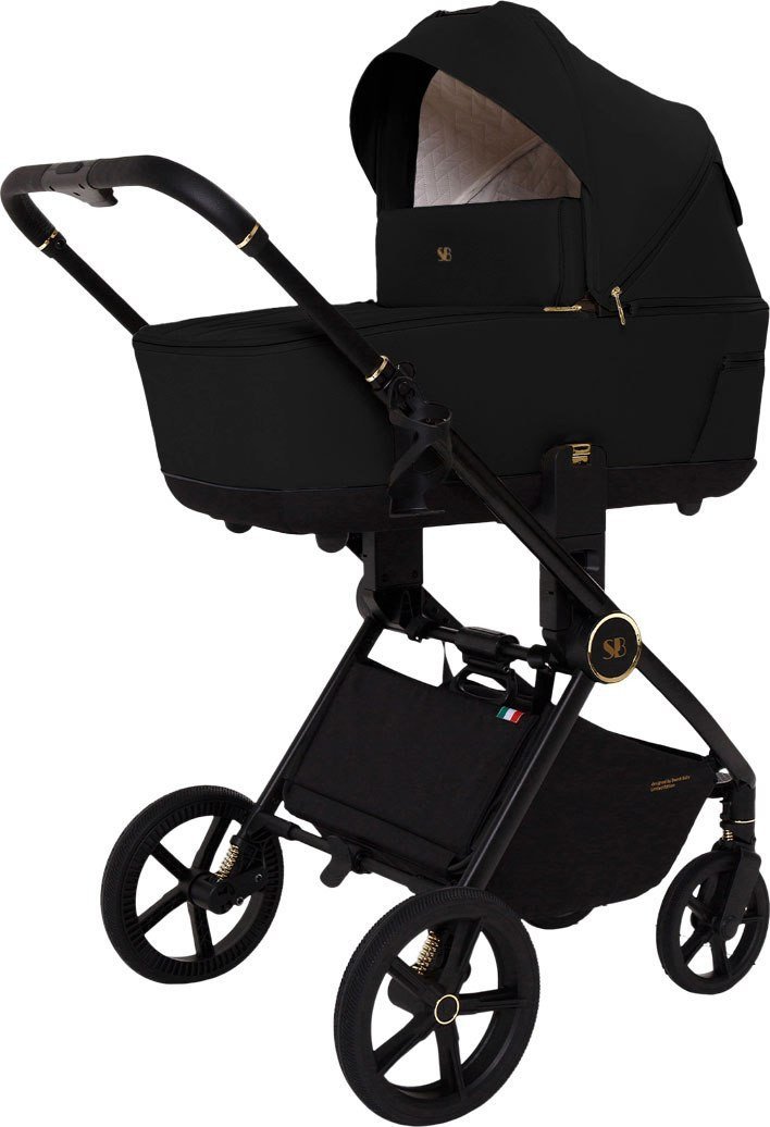 Универсальная коляска Sweet Baby Stella Plus Neo 3в1 (черный) - фото