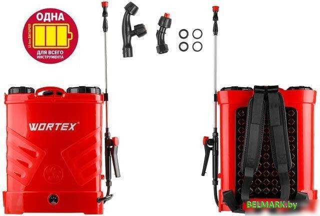 Аккумуляторный опрыскиватель Wortex KS 1680-1 Li - фото2