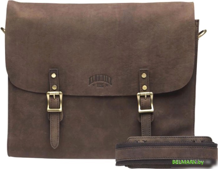 Мужская сумка Klondike 1896 Brett KD1038-01 (темно-коричневый) - фото