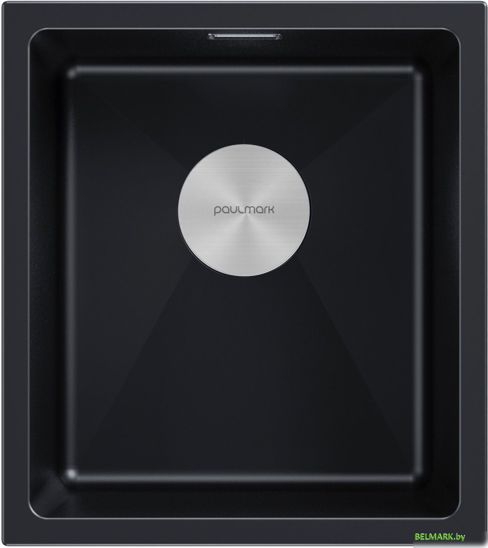 Кухонная мойка Paulmark IT-Granit Lumi 41 Uni LU41-BLM - фото
