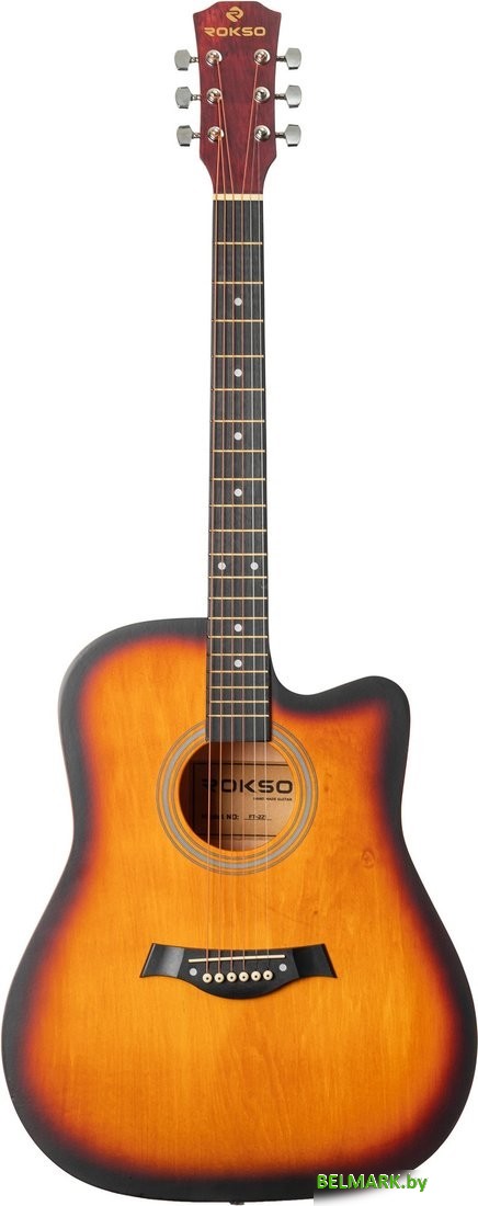 Акустическая гитара ROKSO FT-221-3TS - фото