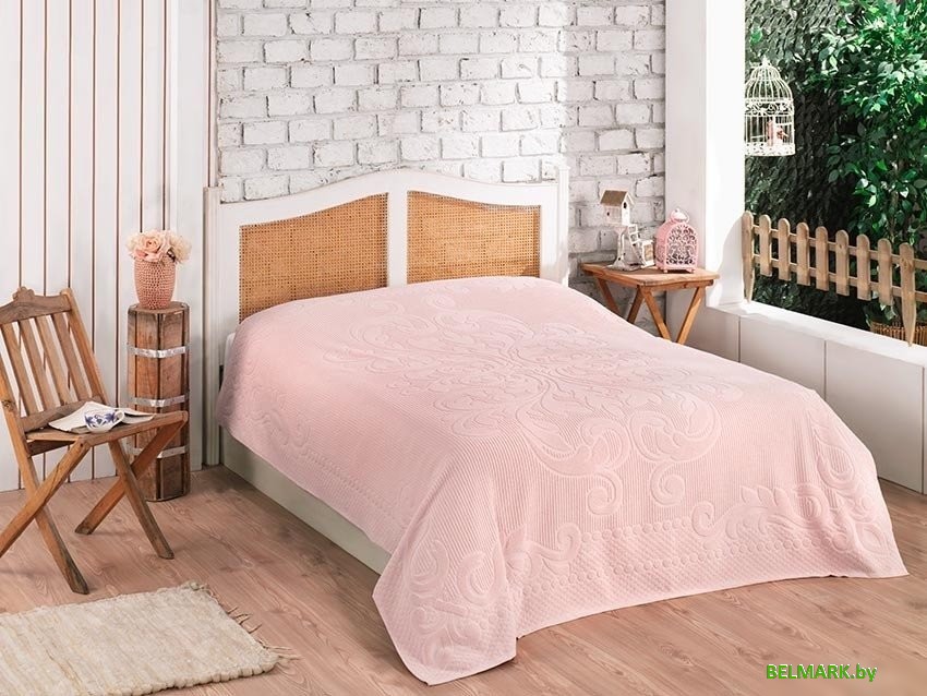 Плед Karven Ester Евро P 961 v13 (пудра) - фото2