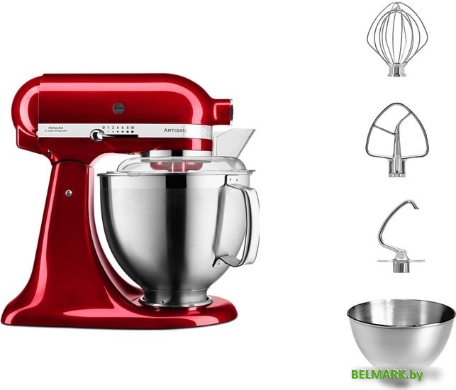 Планетарный миксер KitchenAid 5KSM185PSECA - фото2