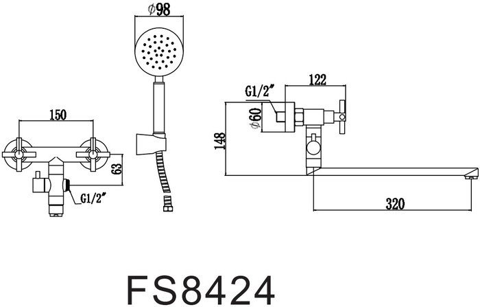 Смеситель Fmark FS8424H - фото2