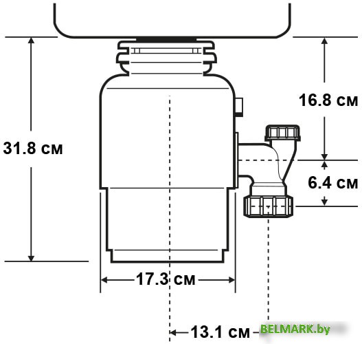 Измельчитель пищевых отходов InSinkErator S60 - фото2