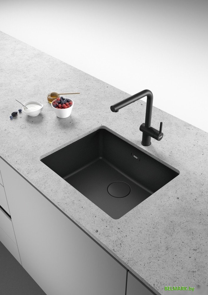 Кухонная мойка Franke Maris MRG 110-52 125.0697.759 (матовый черный) - фото2