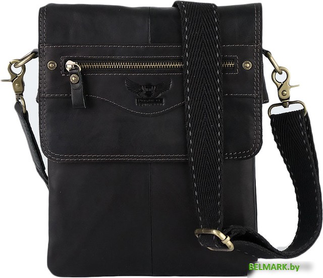 Сумка через плечо Poshete 196-1148-21-BLK (черный) - фото