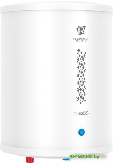 Накопительный электрический водонагреватель над мойкой Royal Clima TinoSS RWH-TS10-RS - фото