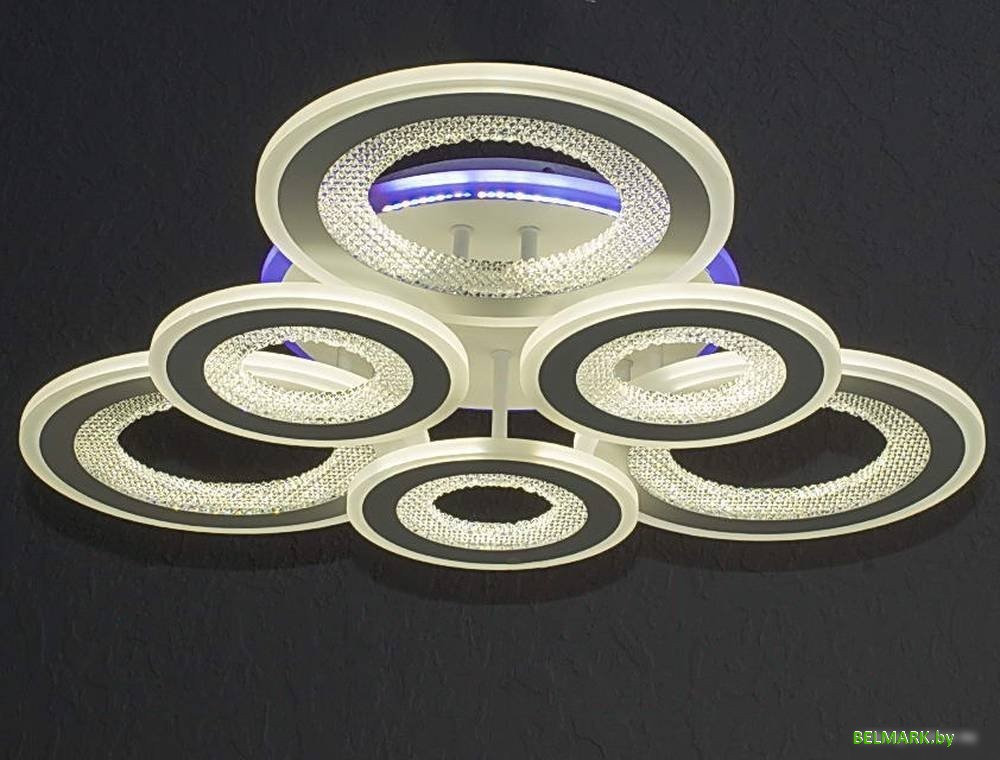 Припотолочная люстра Aitin Pro K39983-3+3+1 (белый) - фото2