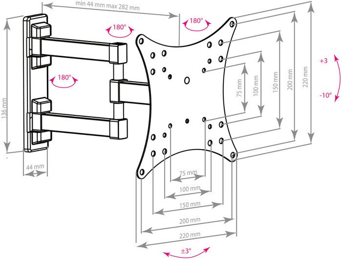 Кронштейн Arm Media MARS-4 - фото2
