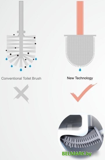 Ершик для унитаза Ledeme L917B - фото2