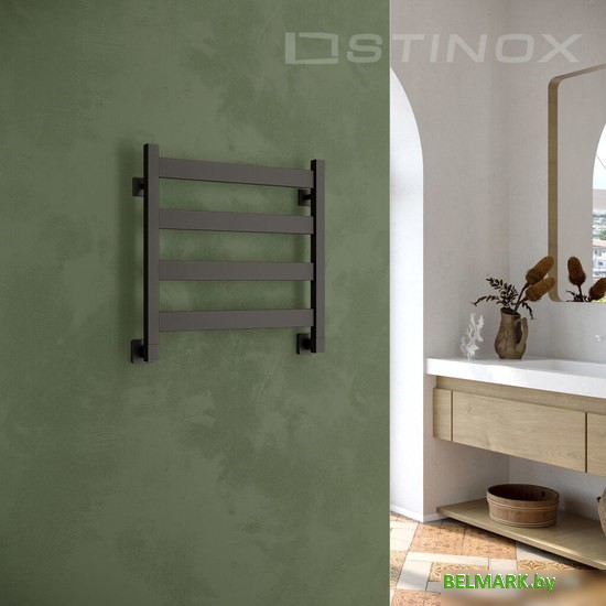 Полотенцесушитель Stinox San Remo 50x50 san50 Ral 9005 - фото