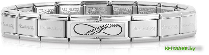 Звено для браслета NominatioN Перо бесконечности 330710/12 - фото2