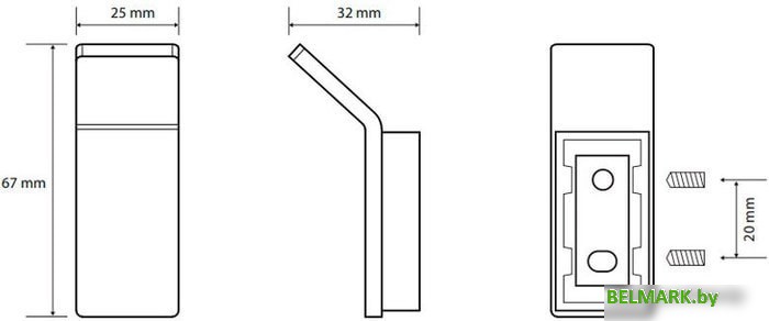 Крючок для ванны Bemeta Solo 139106022 - фото2